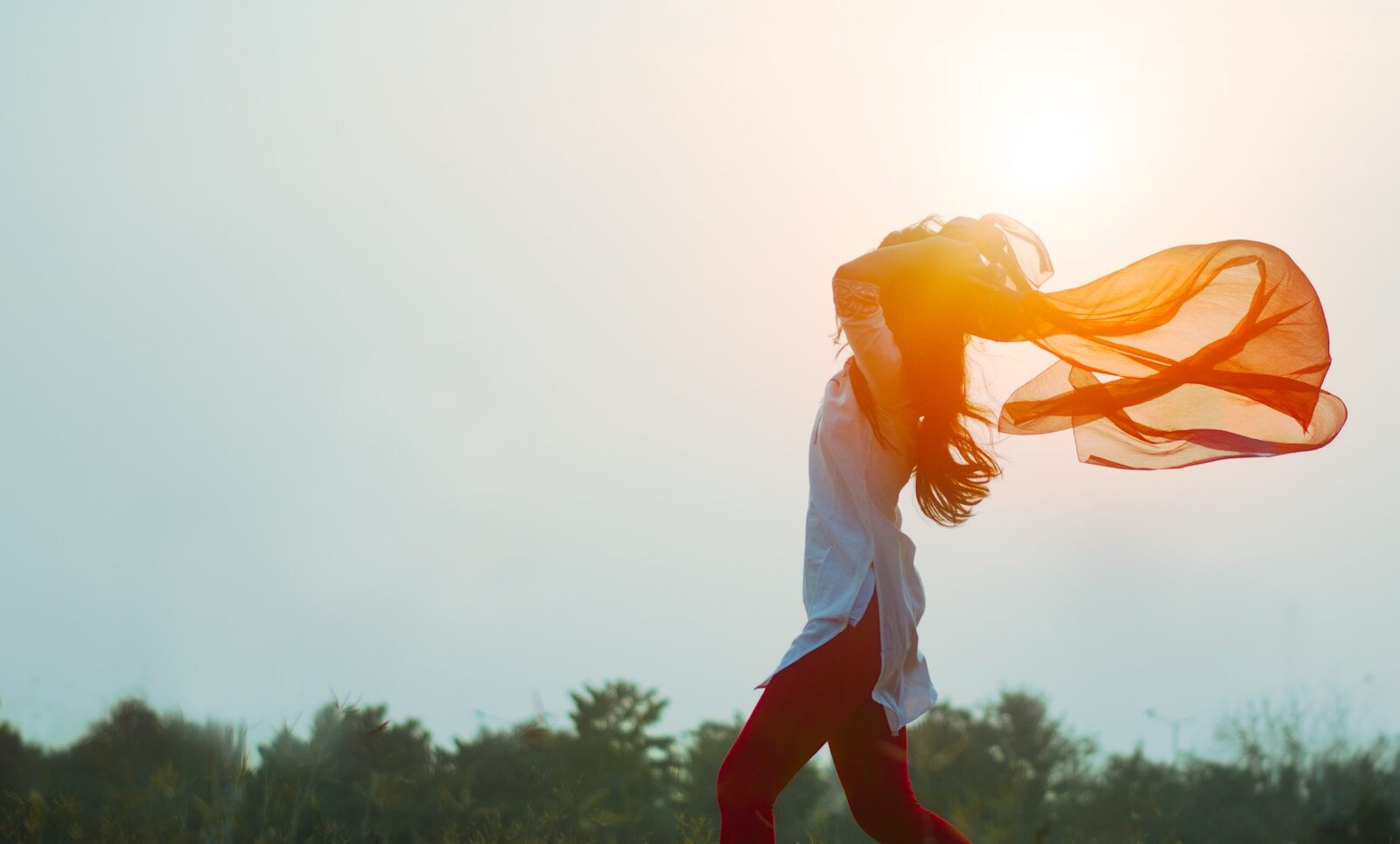 Natural Healing for Anxiety in Vermont sunset